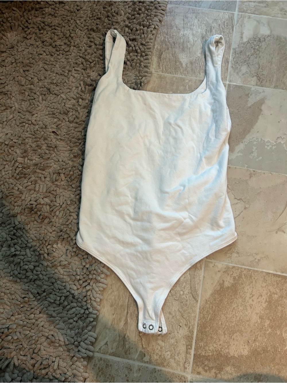 Abercrombie WhiteOne-Piece Bodysuit